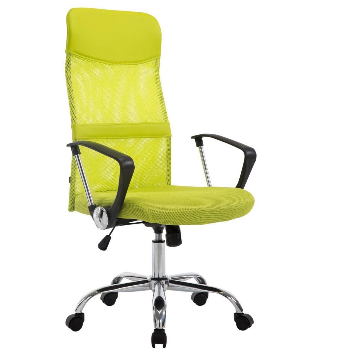 Chaise de Bureau ASPEN XL, Maille Respirable, Grand rembourrage, Résistant jusqu'à 150 kg, Vert