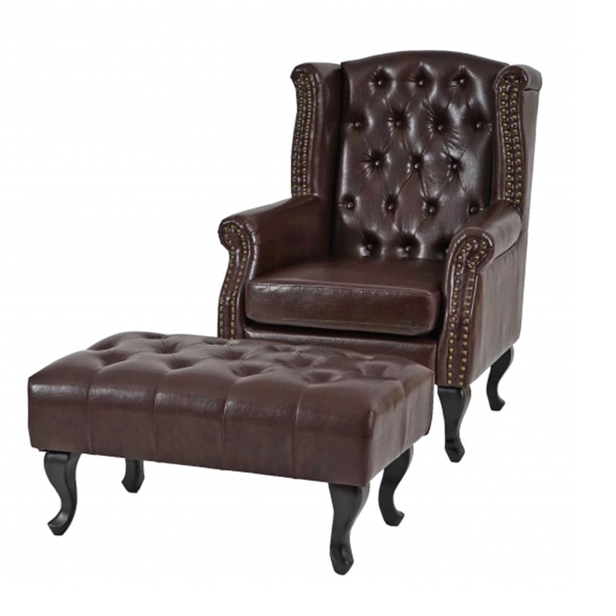 Chaise de bureau KIMI, grand dossier avec double rembourrage, Crème