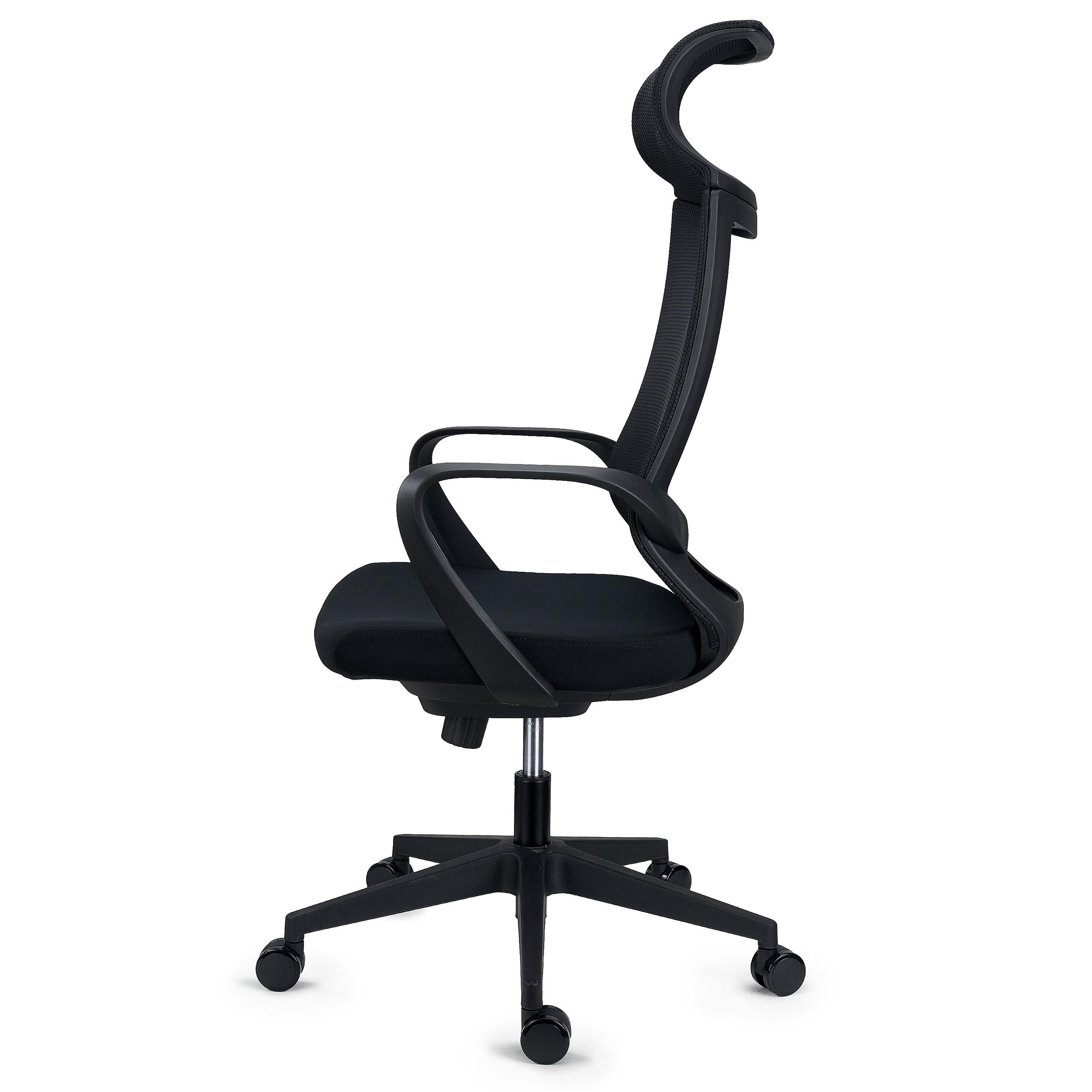 Fauteuil de bureau NOVA - sans accoudoirs- sans appui-tête - noir