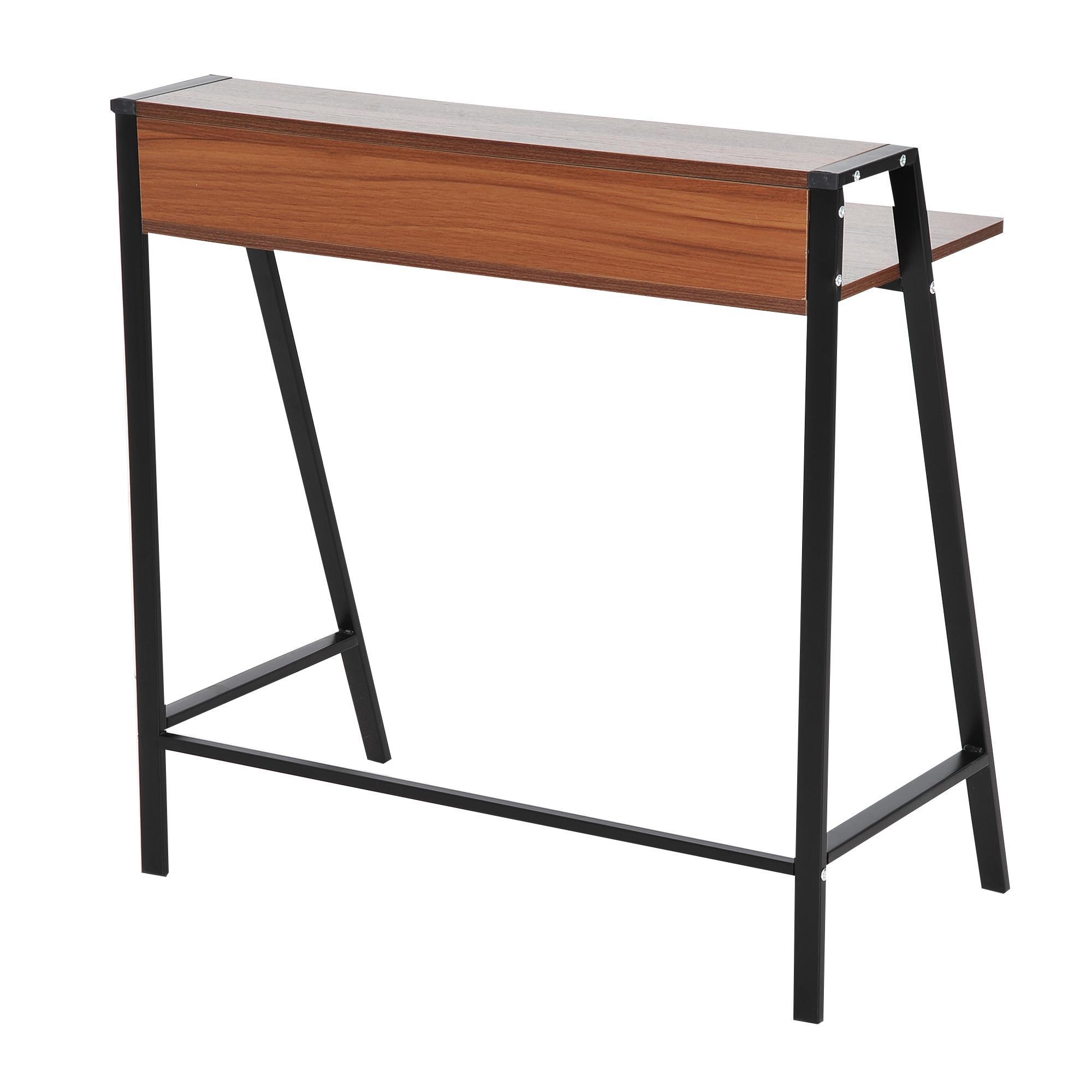 Bureau secrétaire contemporain - acier et bois - DUVIVIER - KARUSA