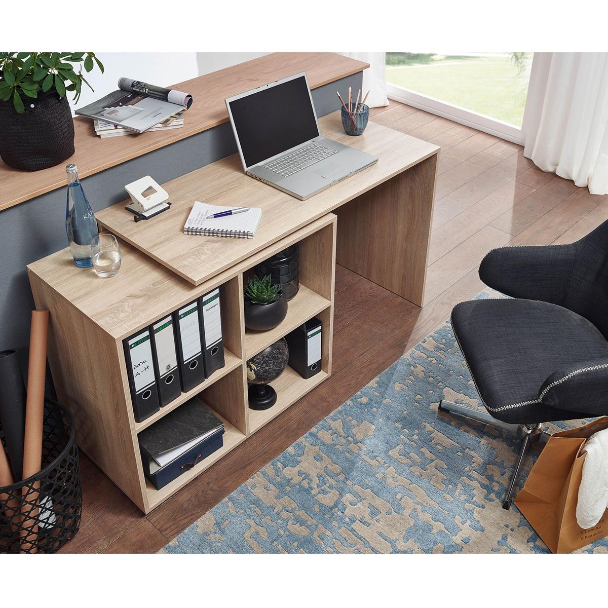 Bureau informatique en L Bureau d'angle 150x150x…