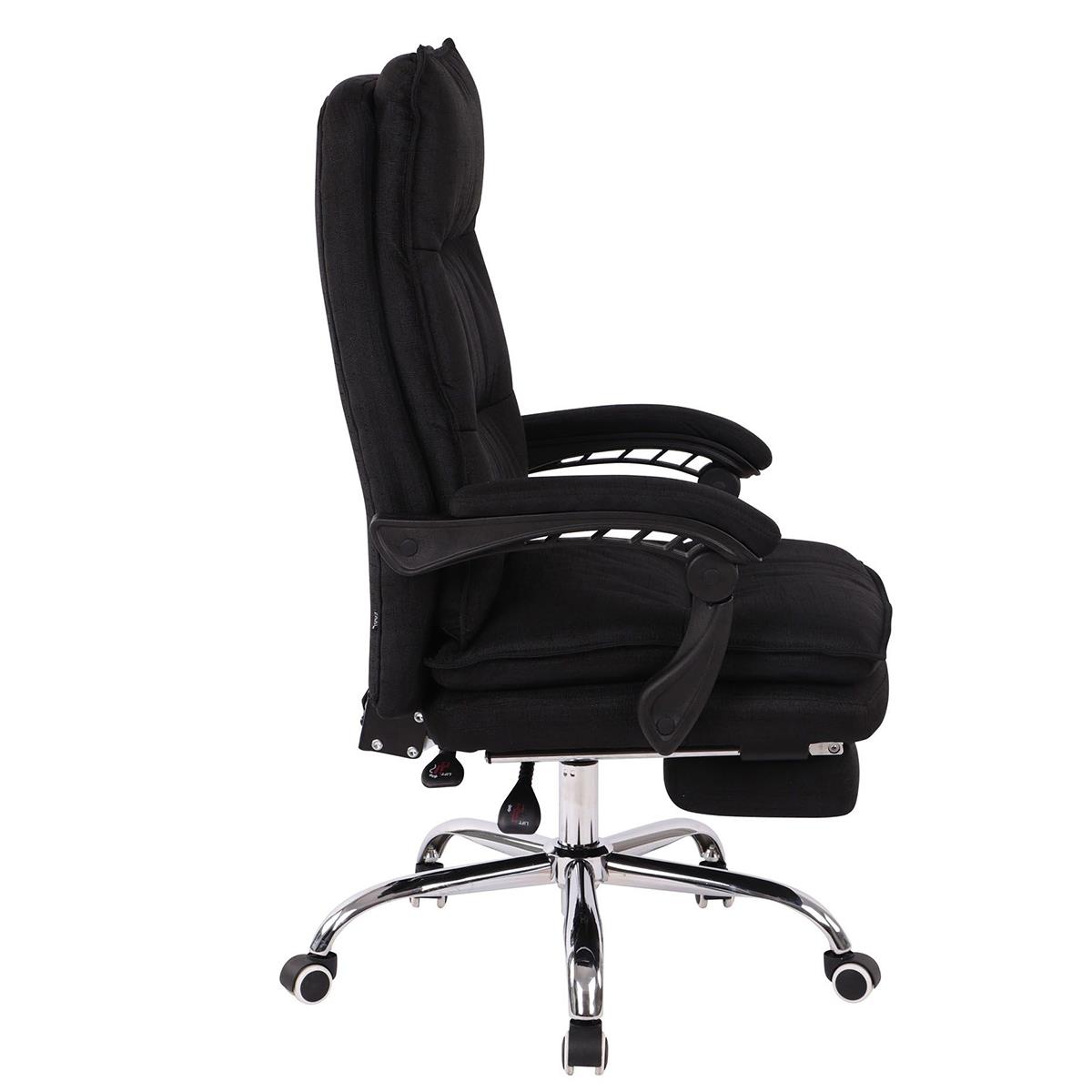 Repose-pied Ergonomique Bonmedico - Housse Lavable, Antidérapant, 45x12x25 Cm, Pour Bureau Ou Canapé