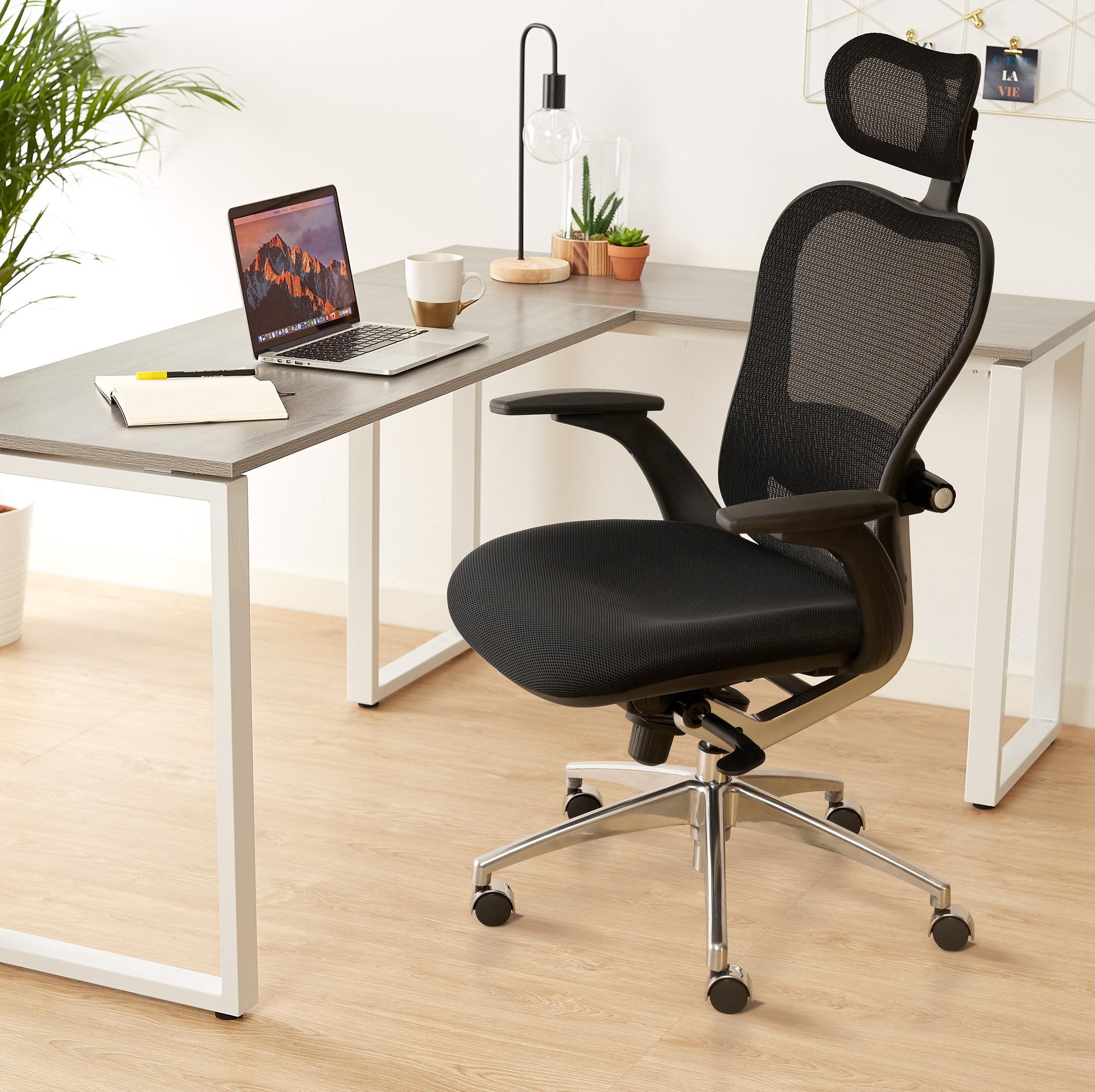 PRODUIT RECONDITIONNÉ Chaise de Bureau Ergonomique ROYAL, Support