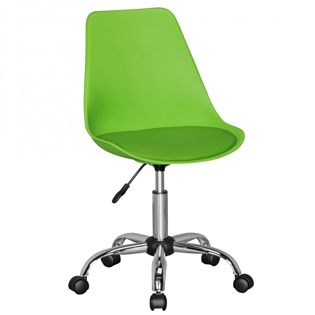 Chaise de Bureau PACIFIC, Design Moderne, Ajustable en Hauteur, couleur Vert