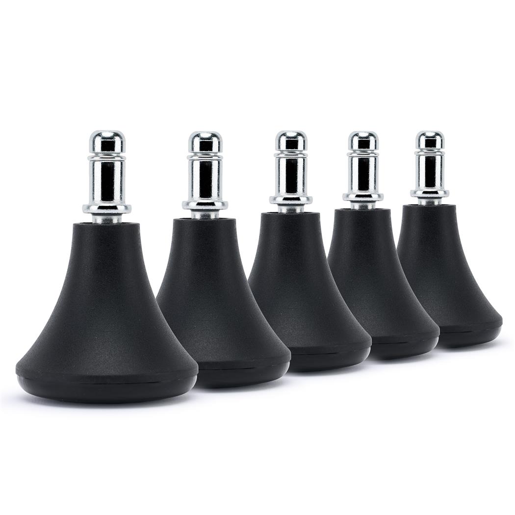 Lot de 5 Patins H2, Axe de 11mm,Design Elégant, Antidérapants, Résistants