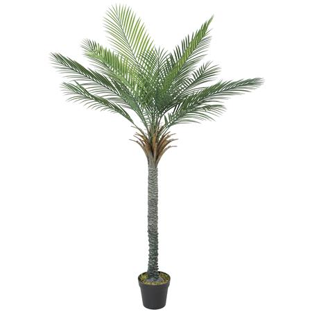 Plante de Bureau FLOE, Hauteur 180 cm, Cocotier Artificiel, Pot Inclus
