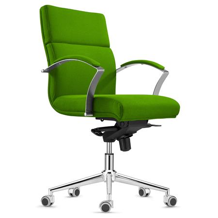 Fauteuil de Bureau RABAT TISSU, Vert, Dossier Basculant Taille Intermédiaire, Grande Qualité et Design 